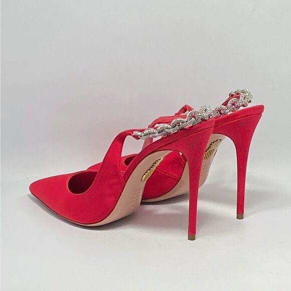 Aquazzura Love Link Slingback Pumps size 40 - Picture 11 of 14